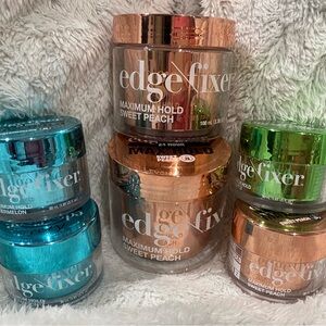 6 pieces: Kiss Edge Fixer maximum hold biotin infused